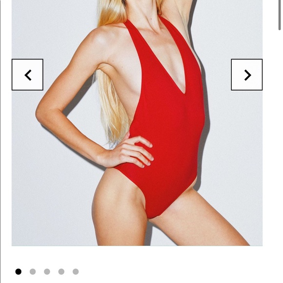 American Apparel black halter bodysuit - Picture 7 of 8